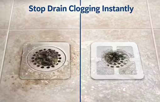 Sink Drain Cover Set – 10 PCS Silicone Drain Stoppers for Kitchen, Bathroom &amp; Shower – Prevents Clogging and Catches Hair &amp; Debris